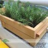 Chậu gỗ chữ nhật trồng cây cao cấp Portable Box-Famifarm