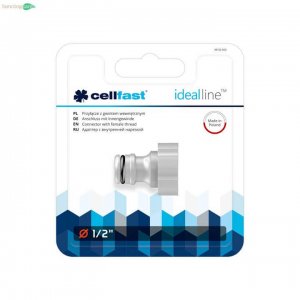 Cút nối nhanh nguồn nước ren trong Cellfast Ideal Line 1/2" (21mm)- 50-650